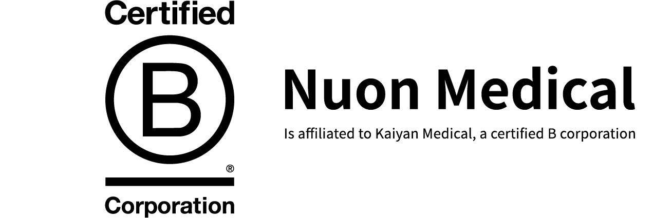 Nuon Medical, affiliated to Kaiyan Medical, a Certified B Corporation
